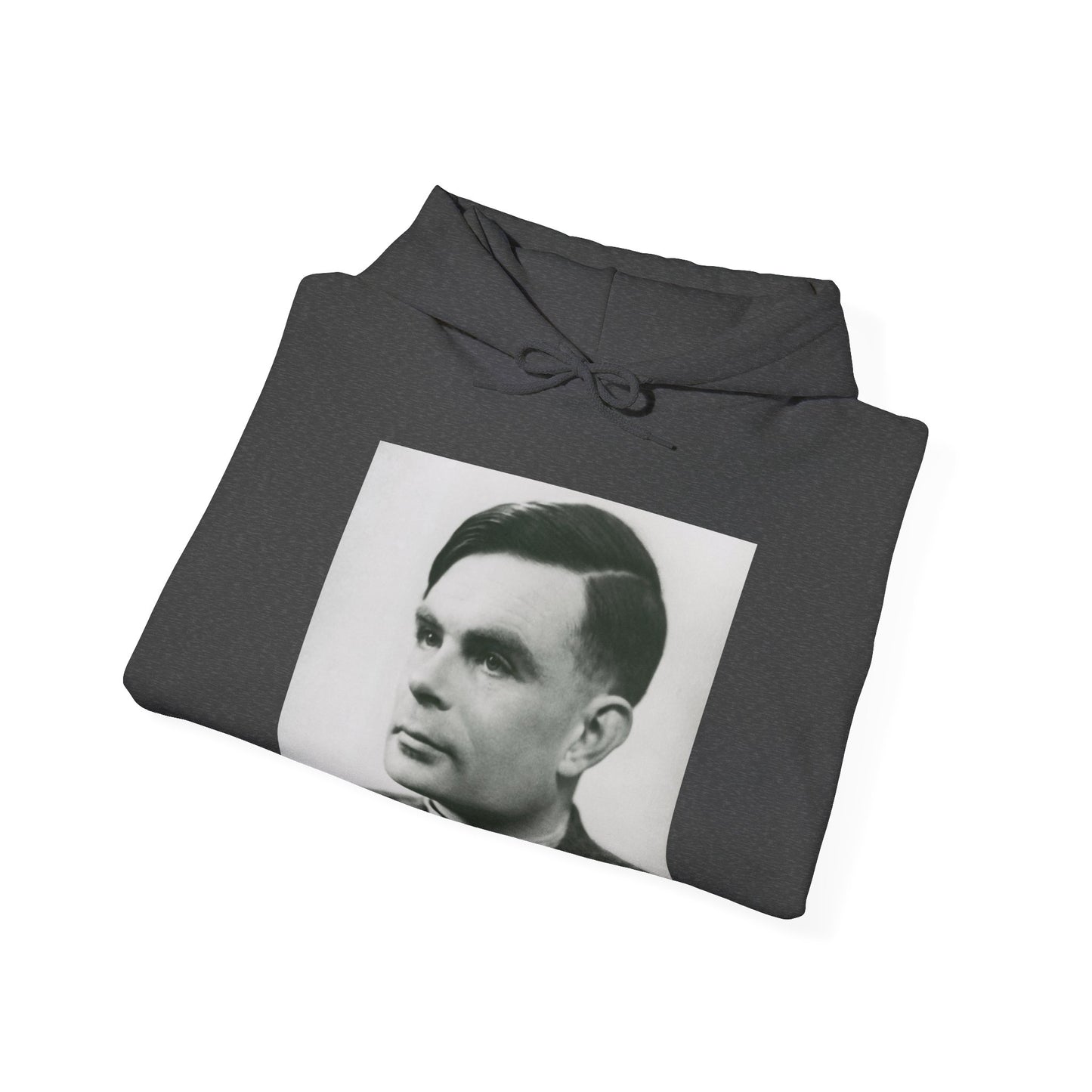 Alan Turing Portrait - Heavy Blend Unisex Hoodie