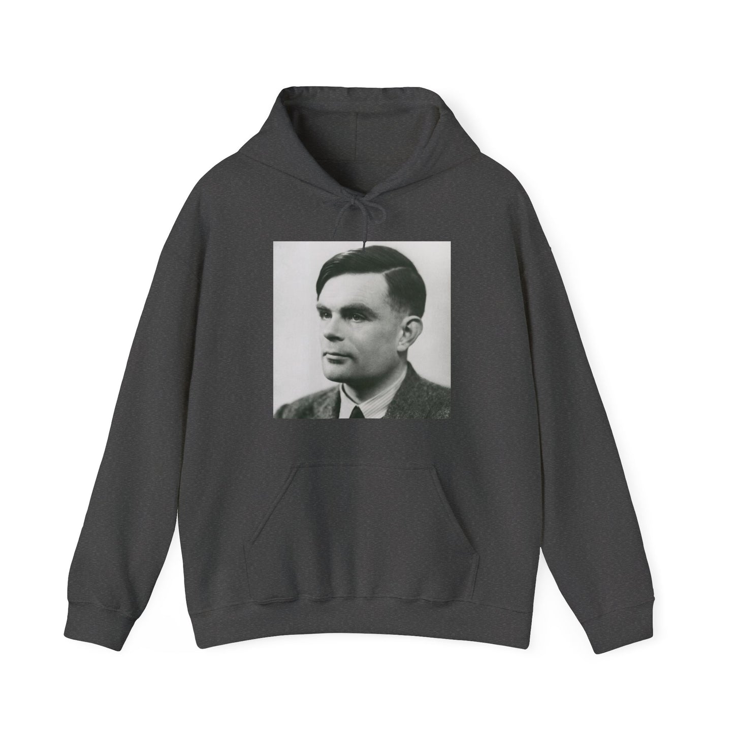 Alan Turing Portrait - Heavy Blend Unisex Hoodie