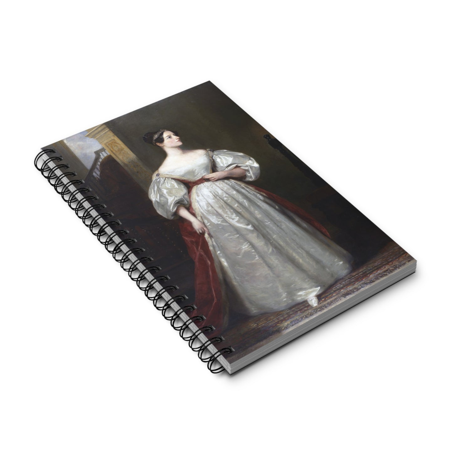 Ada Lovelace Spiral Journal, Inspiring Notebook