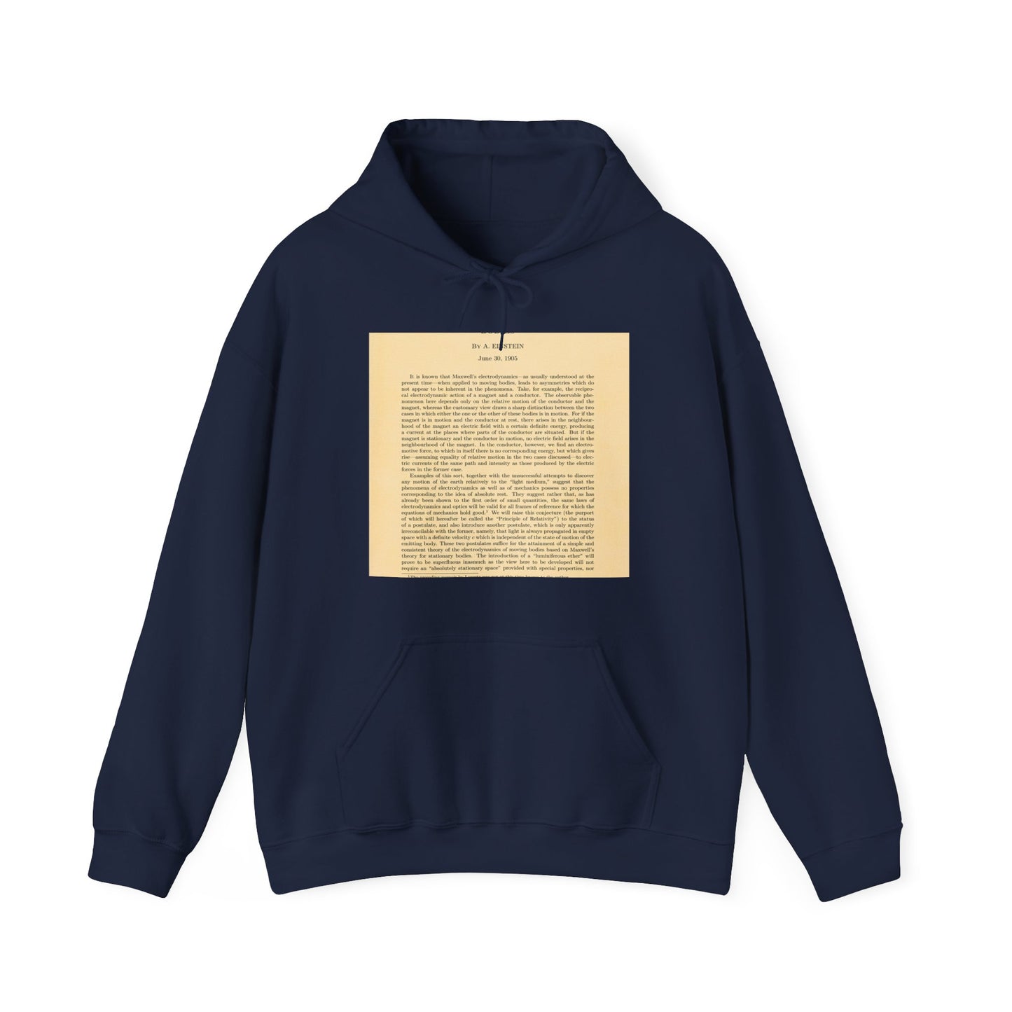 Einstein's Special Relativity - Unisex Heavy Blend Hoodie