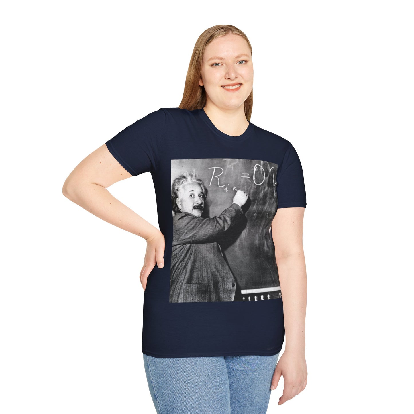 Einstein's Milky Way Formula Softstyle Unisex T-Shirt