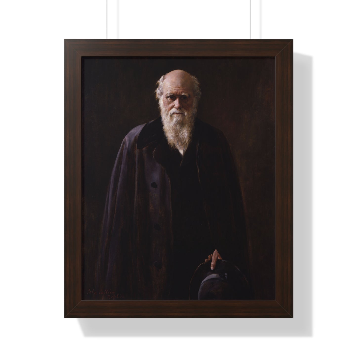 Charles Darwin Framed Portrait by John Collier