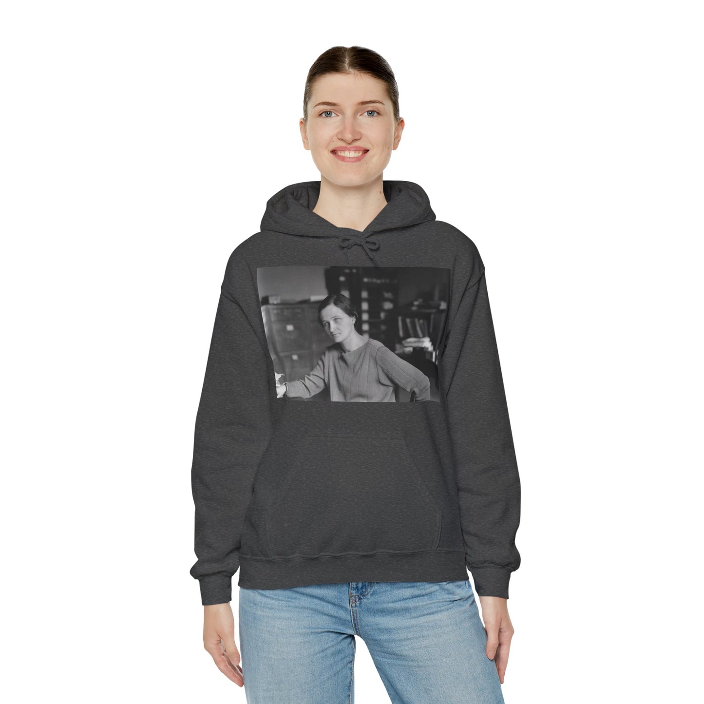 Cecilia Payne Portrait Heavy Blend Unisex Hoodie