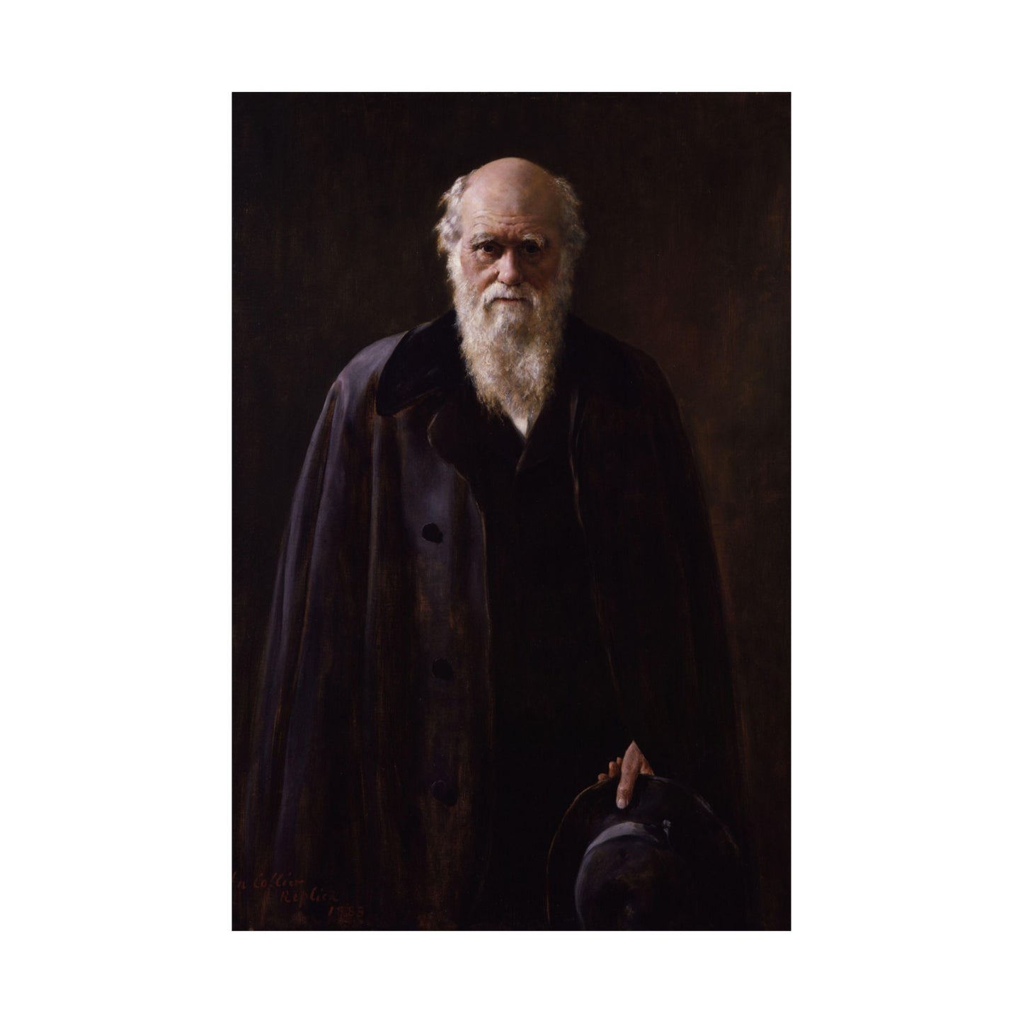 Charles Darwin Portrait - John Collier - Matte Poster