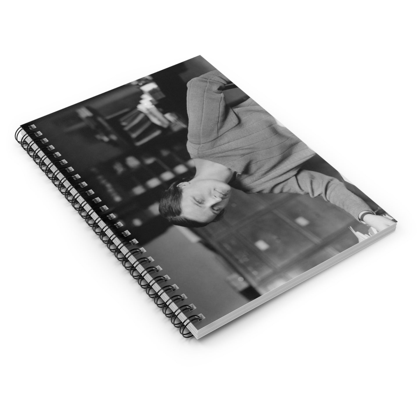 Cecilia Payne Portrait Spiral Notebook, Ruled Line