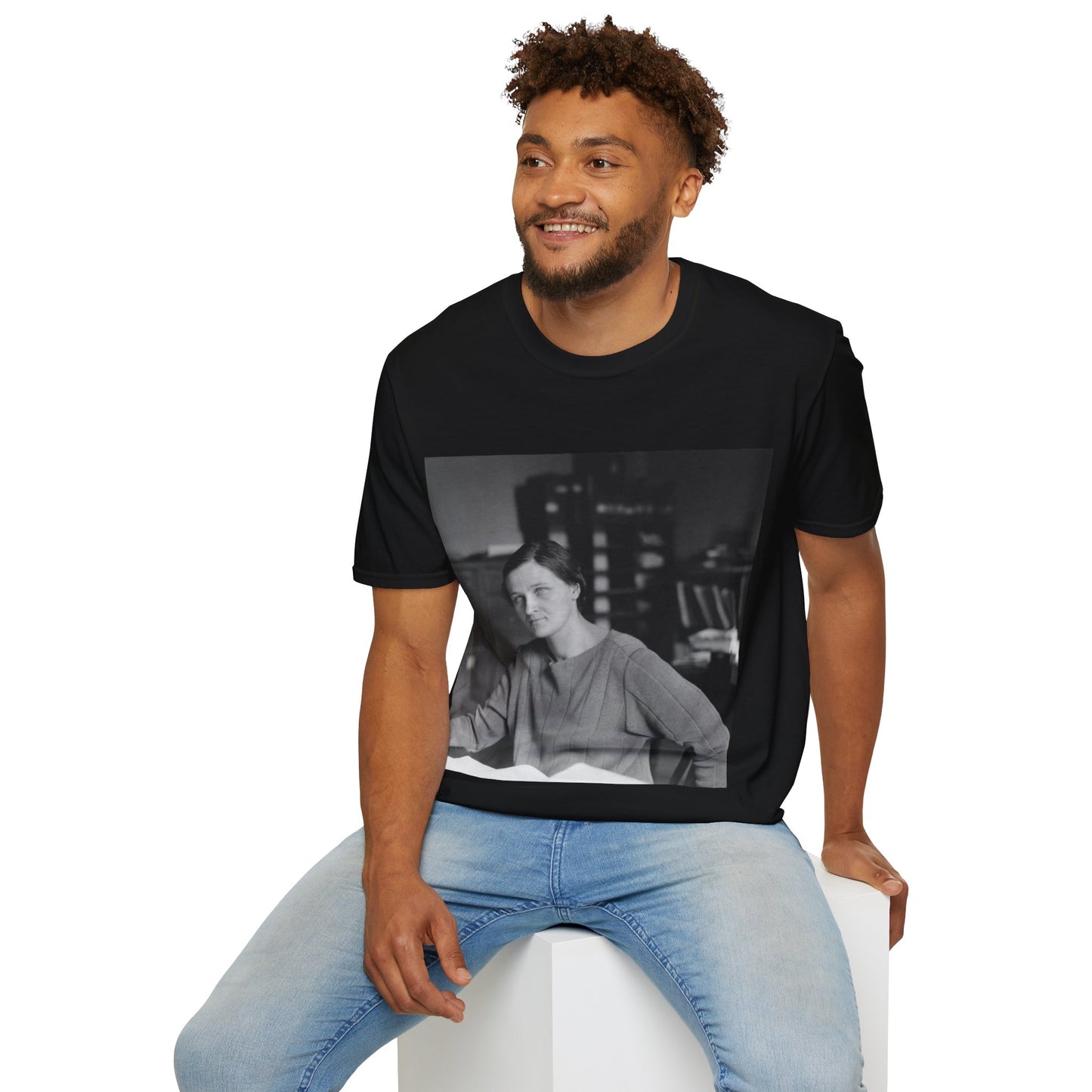 Cecilia Payne Portrait Softstyle Unisex T-Shirt