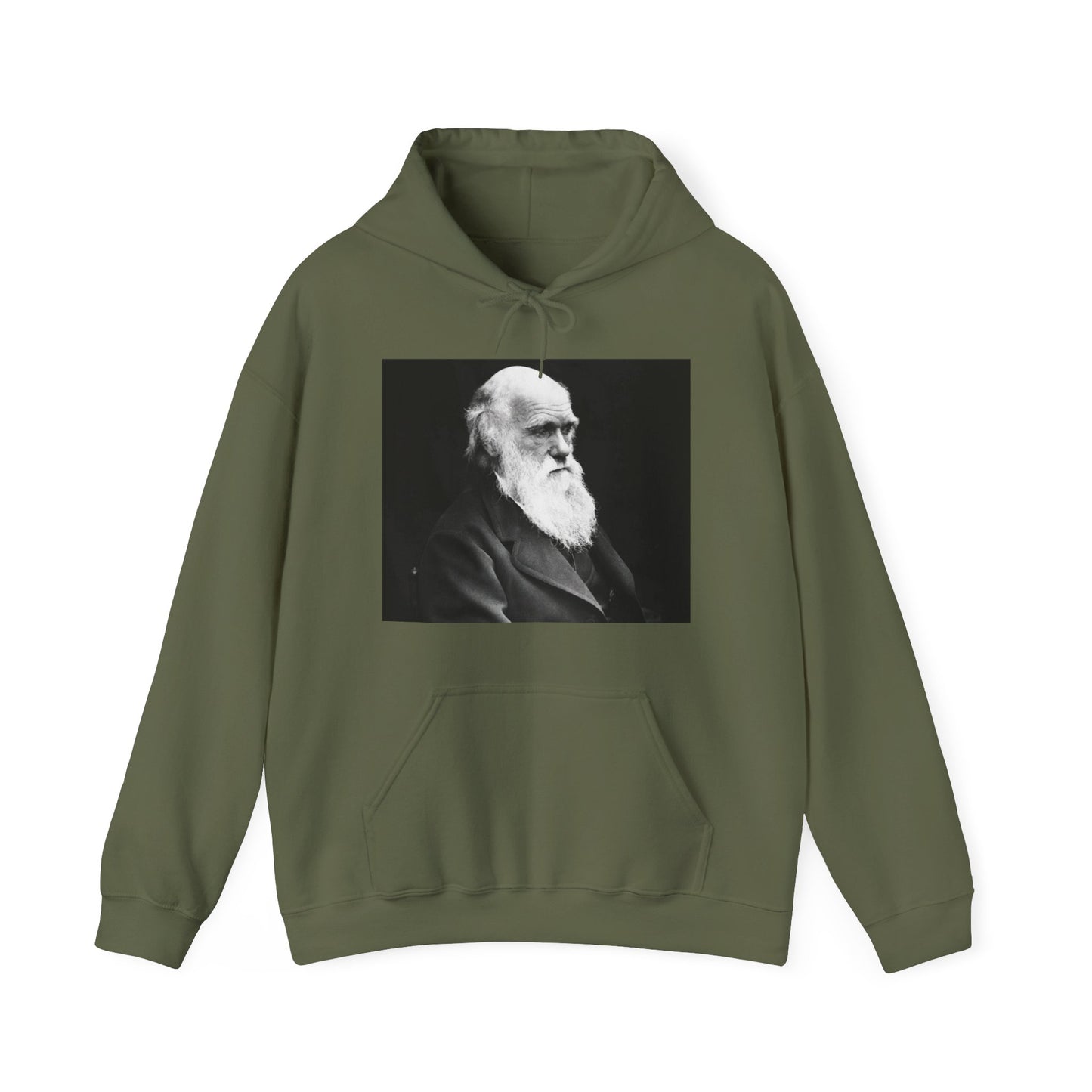 Charles Darwin Portrait Unisex Heavy Blend Hoodie