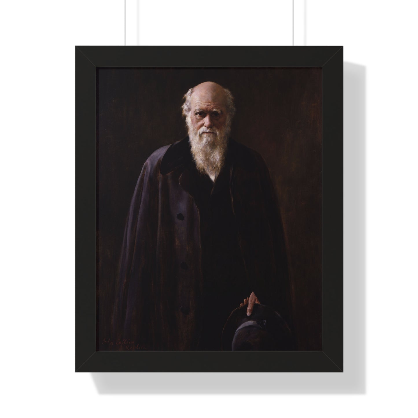 Charles Darwin Framed Portrait by John Collier