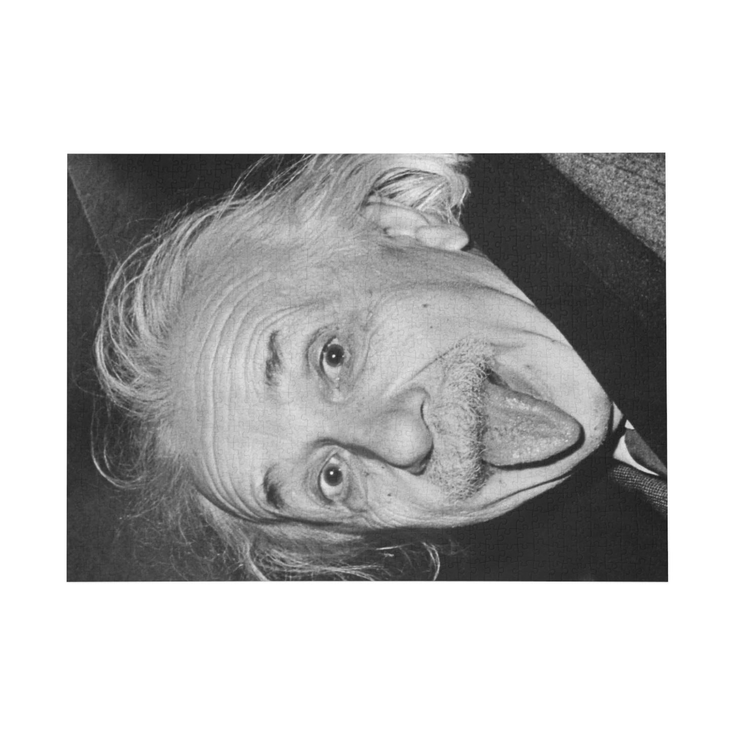 Einstein's Iconic Tongue Out Puzzle - 500 or 1000 Piece