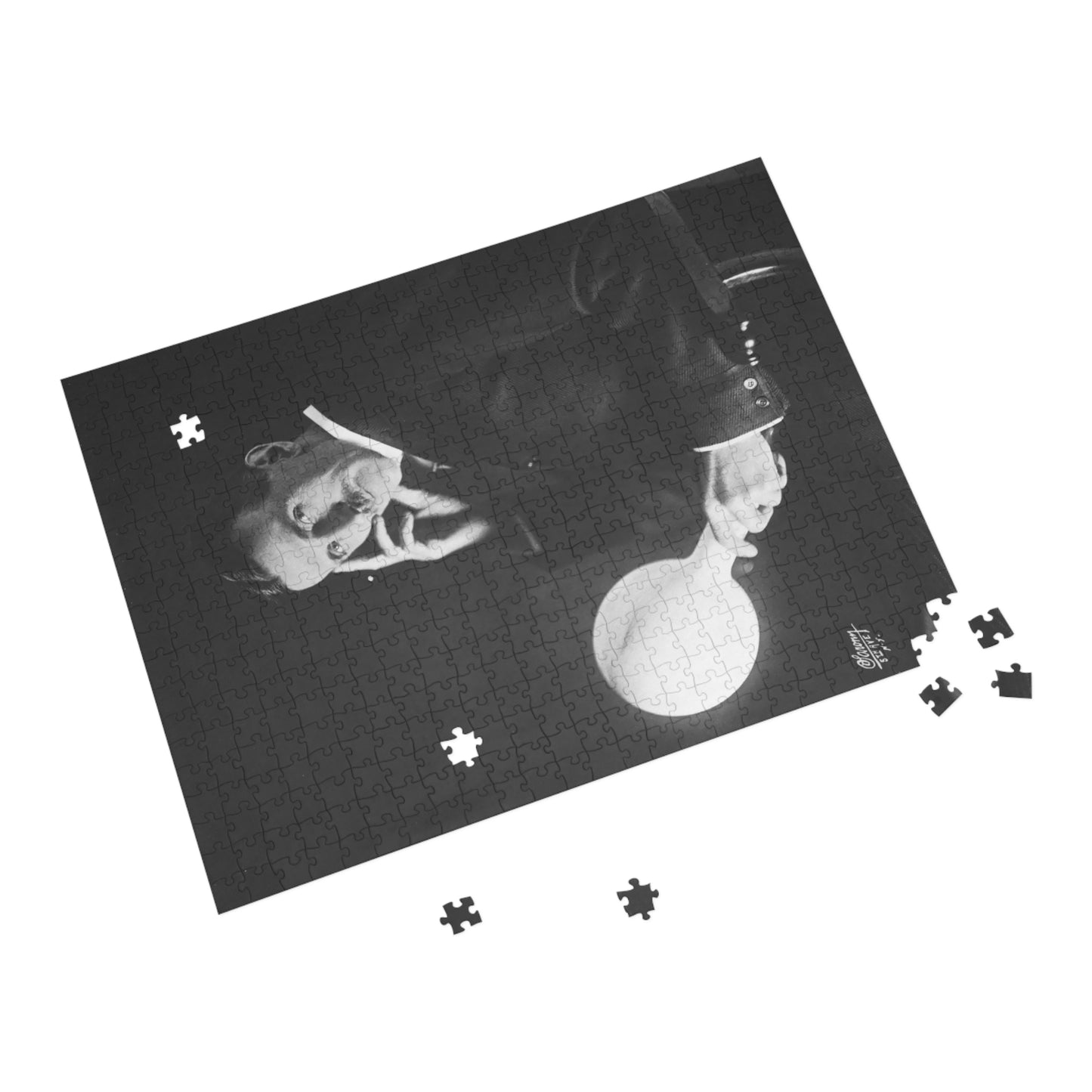 Nikola Tesla Portrait Jigsaw Puzzle - 500 or 1000 pieces