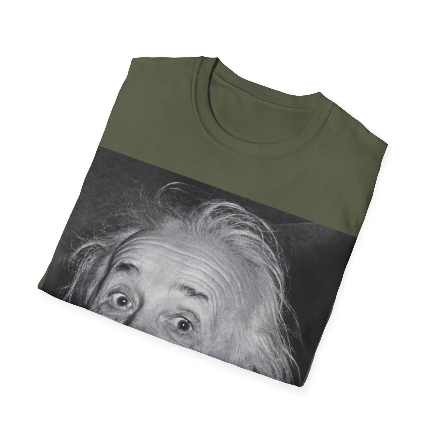 Einstein Tongue Out Iconic Unisex Softstyle T-Shirt