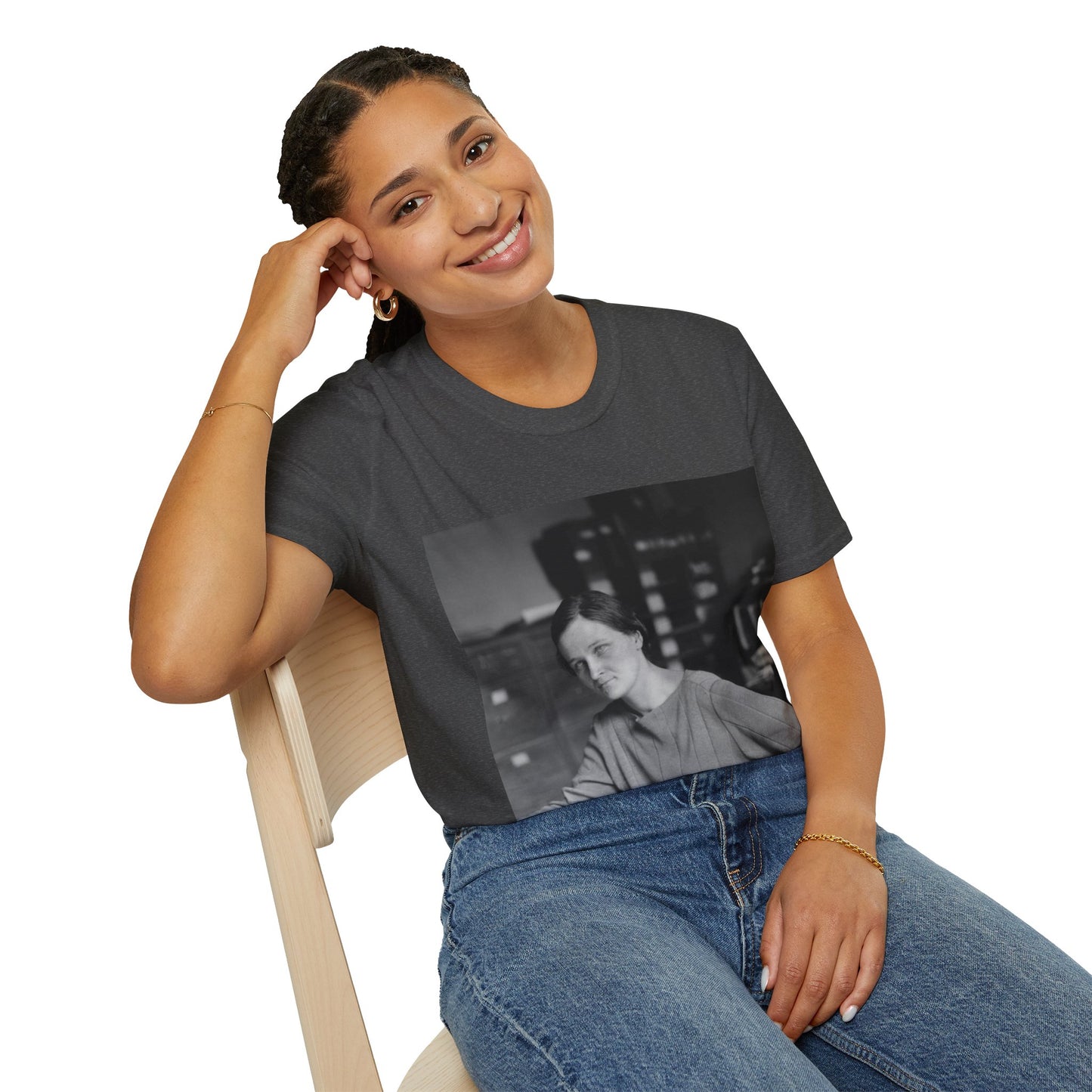 Cecilia Payne Portrait Softstyle Unisex T-Shirt