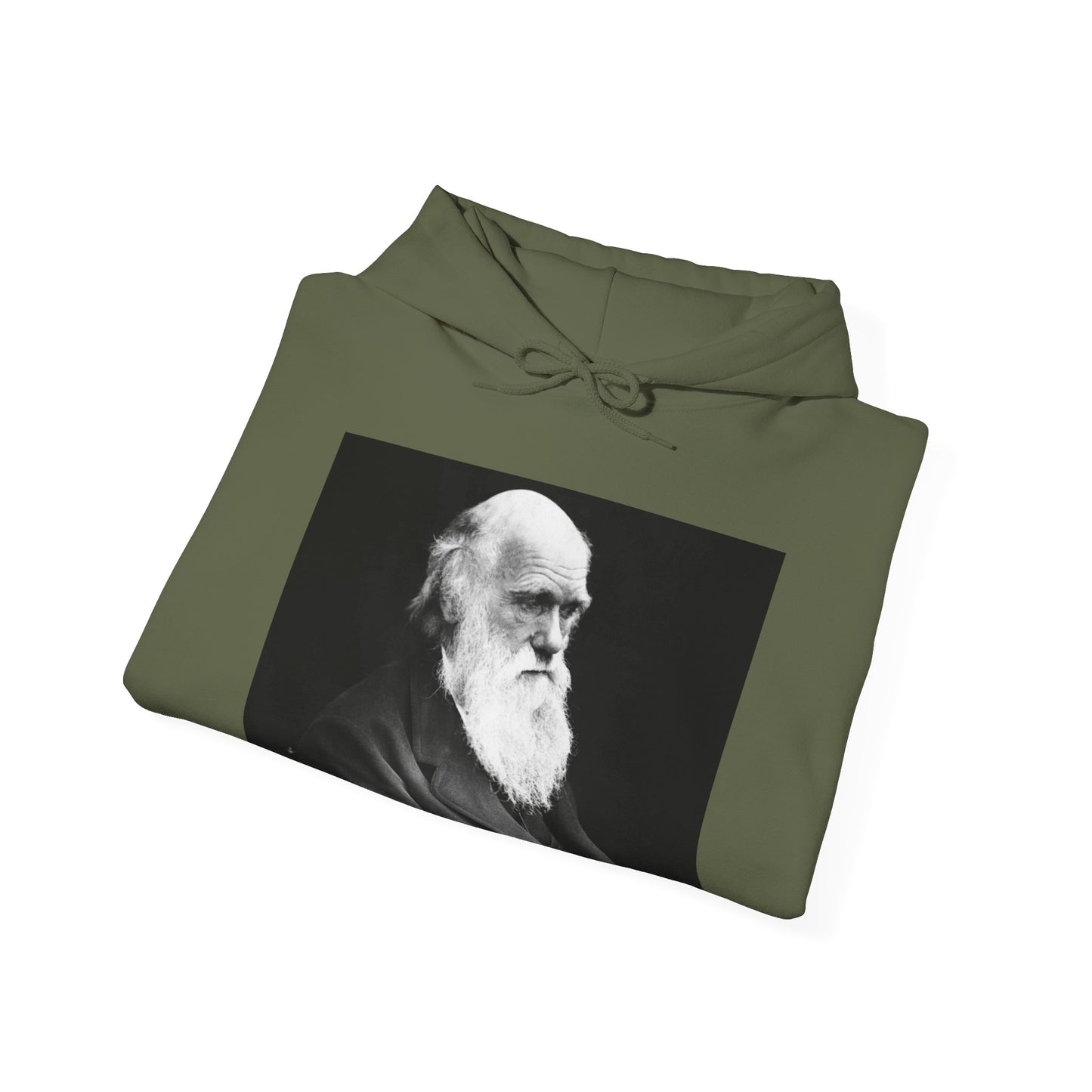 Charles Darwin Portrait Unisex Heavy Blend Hoodie