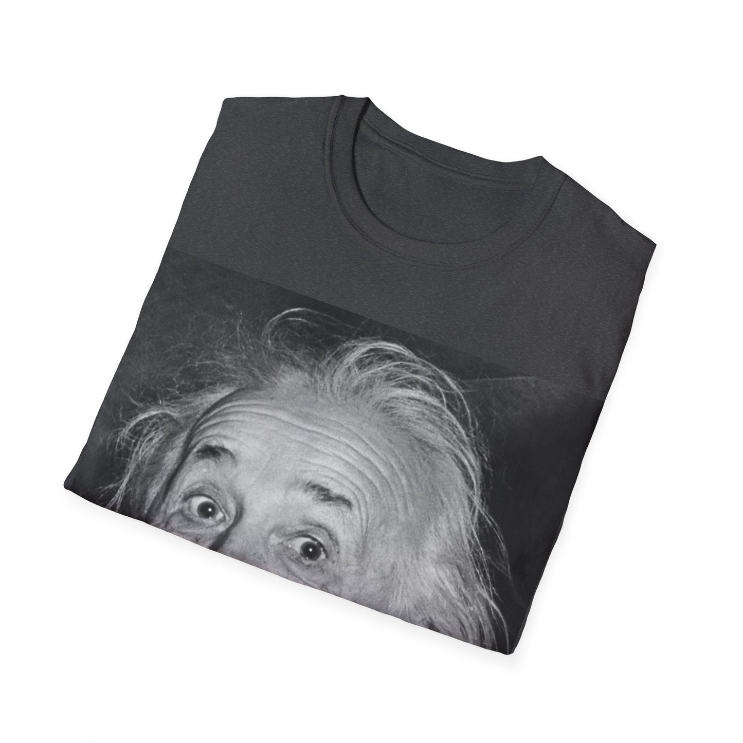 Einstein Tongue Out Iconic Unisex Softstyle T-Shirt