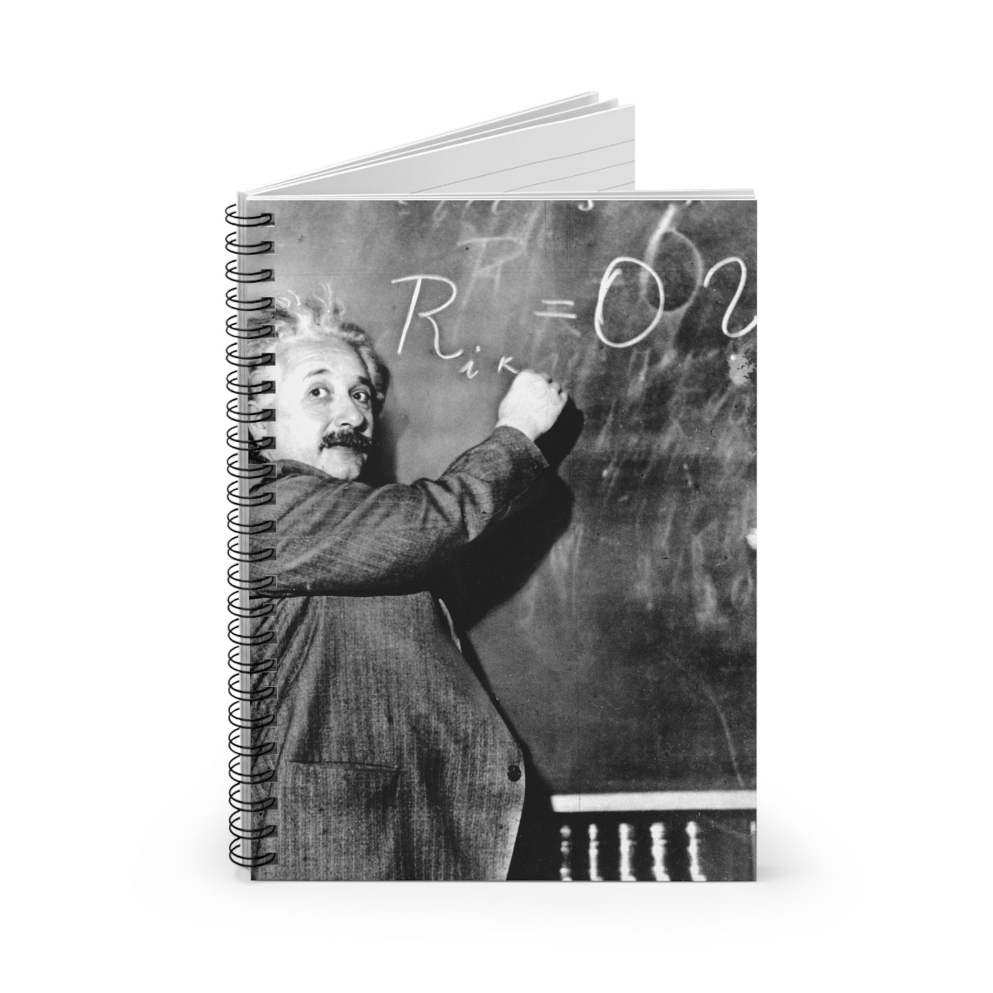 Einstein's Milky Way Formula Spiral Notebook