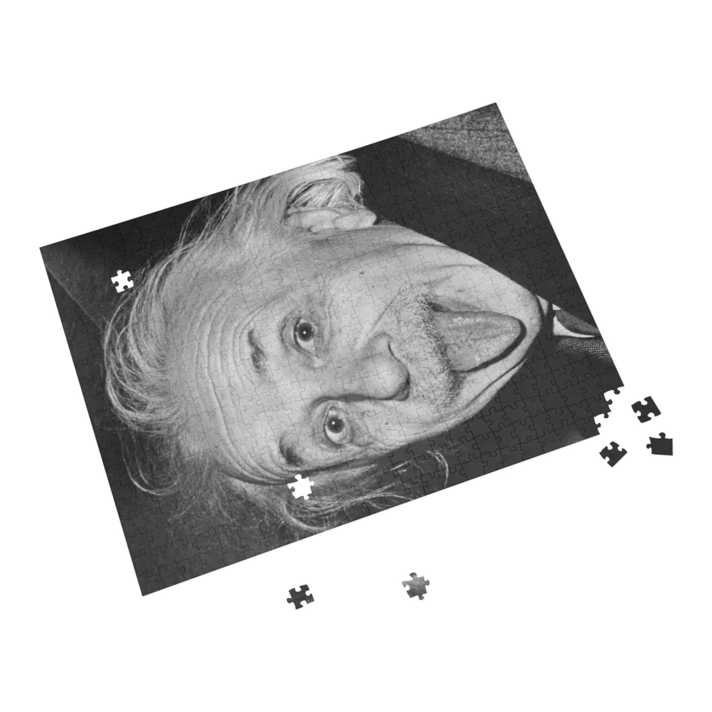 Einstein's Iconic Tongue Out Puzzle - 500 or 1000 Piece