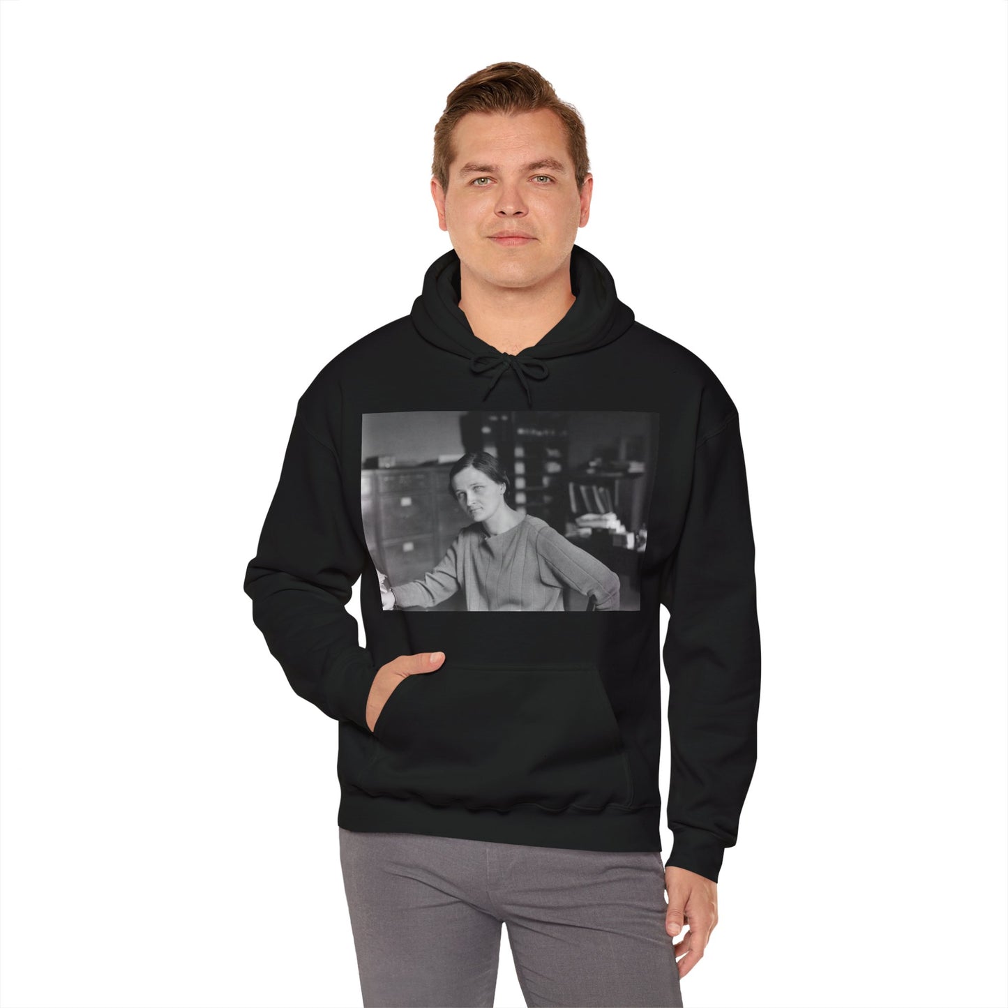 Cecilia Payne Portrait Heavy Blend Unisex Hoodie