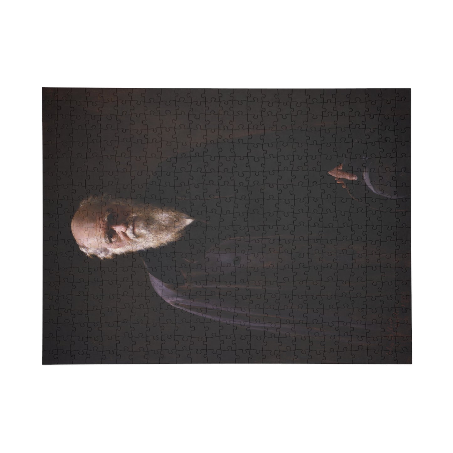 Charles Darwin Portrait Jigsaw Puzzle (500 or 1000 pieces)