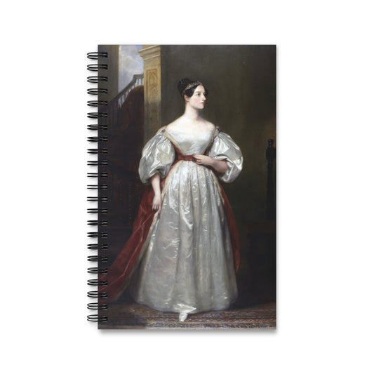 Ada Lovelace Spiral Journal, Inspiring Notebook