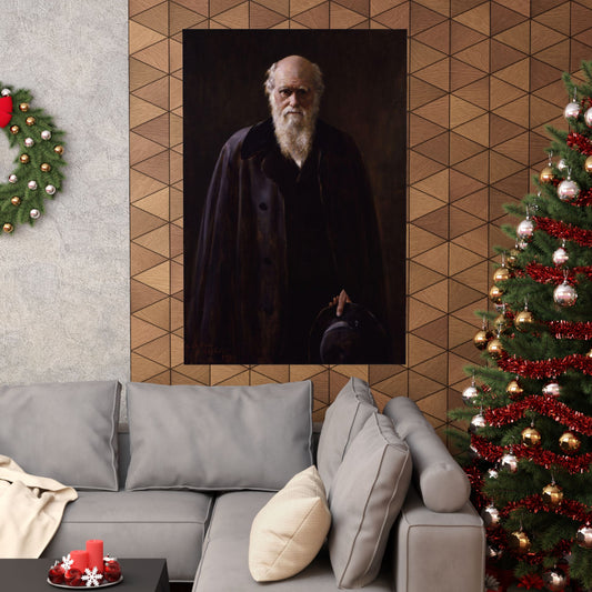 Charles Darwin Portrait - John Collier - Matte Poster