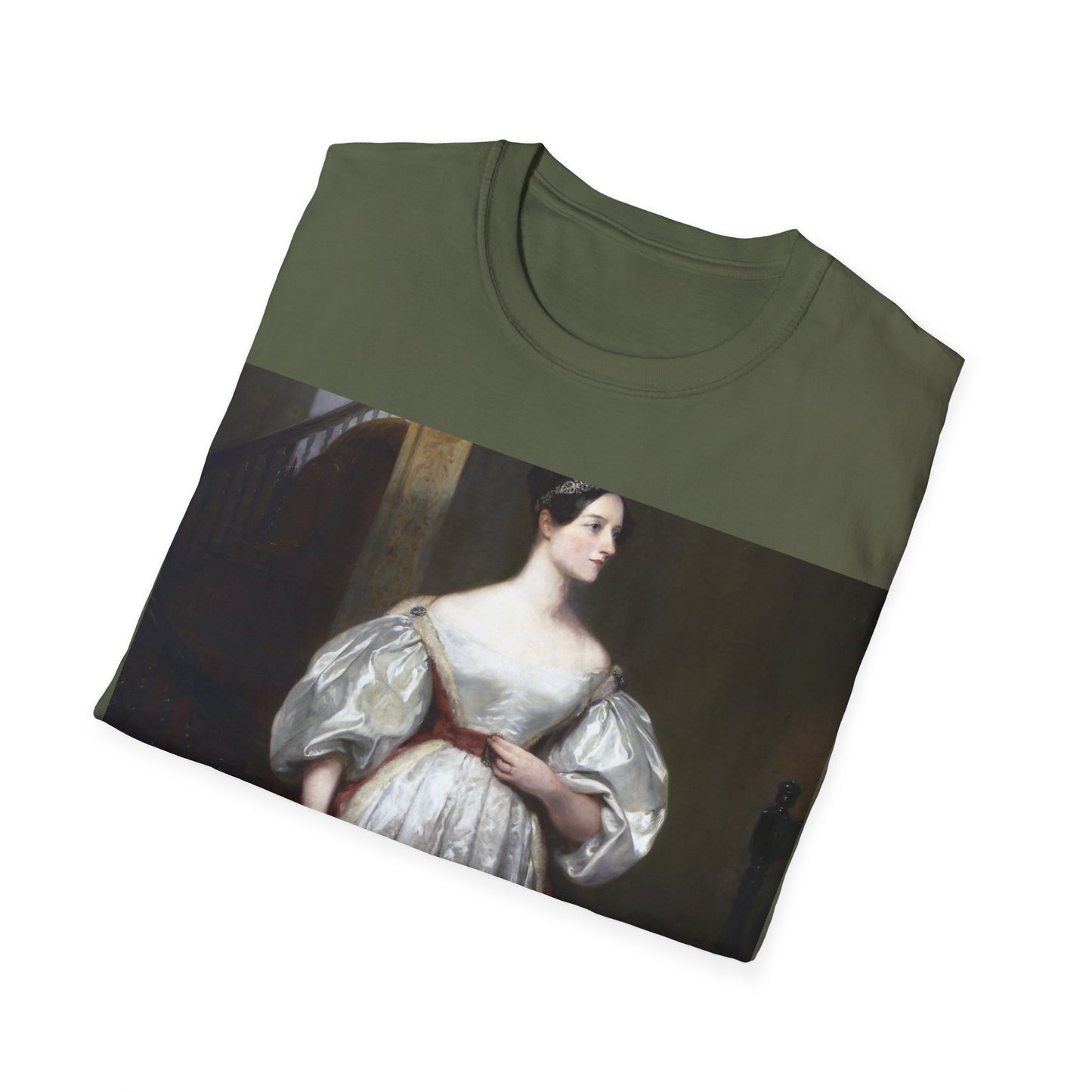 Ada Lovelace Portrait Softstyle Unisex T-Shirt