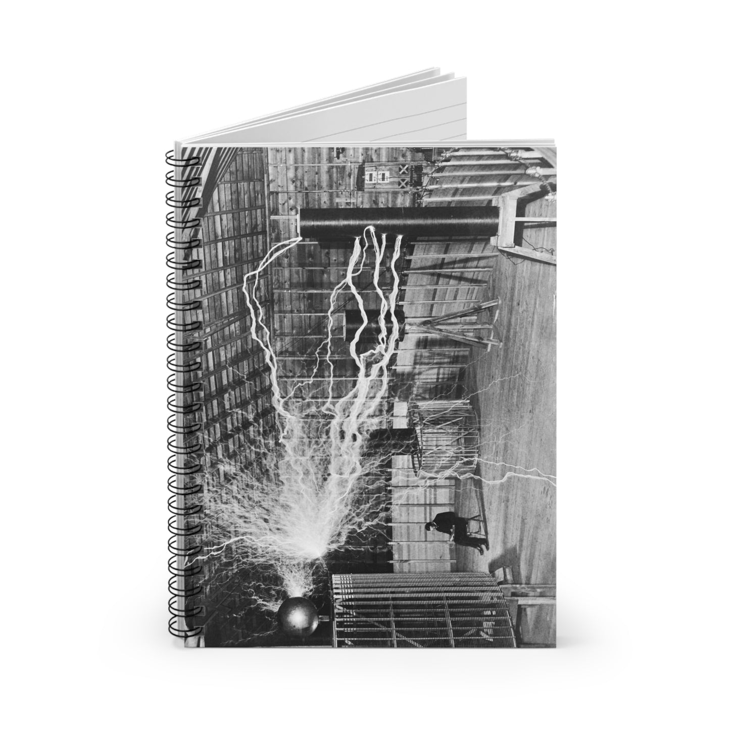 Tesla's Colorado Lab Spiral Notebook: Sparks of Genius