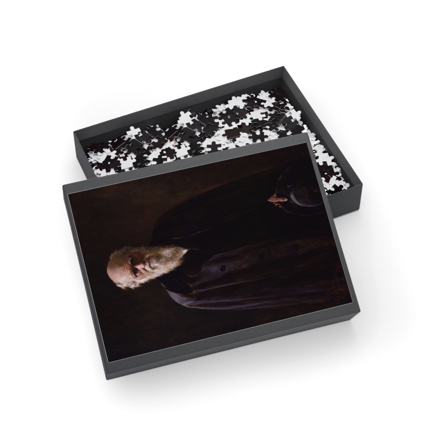 Charles Darwin Portrait Jigsaw Puzzle (500 or 1000 pieces)