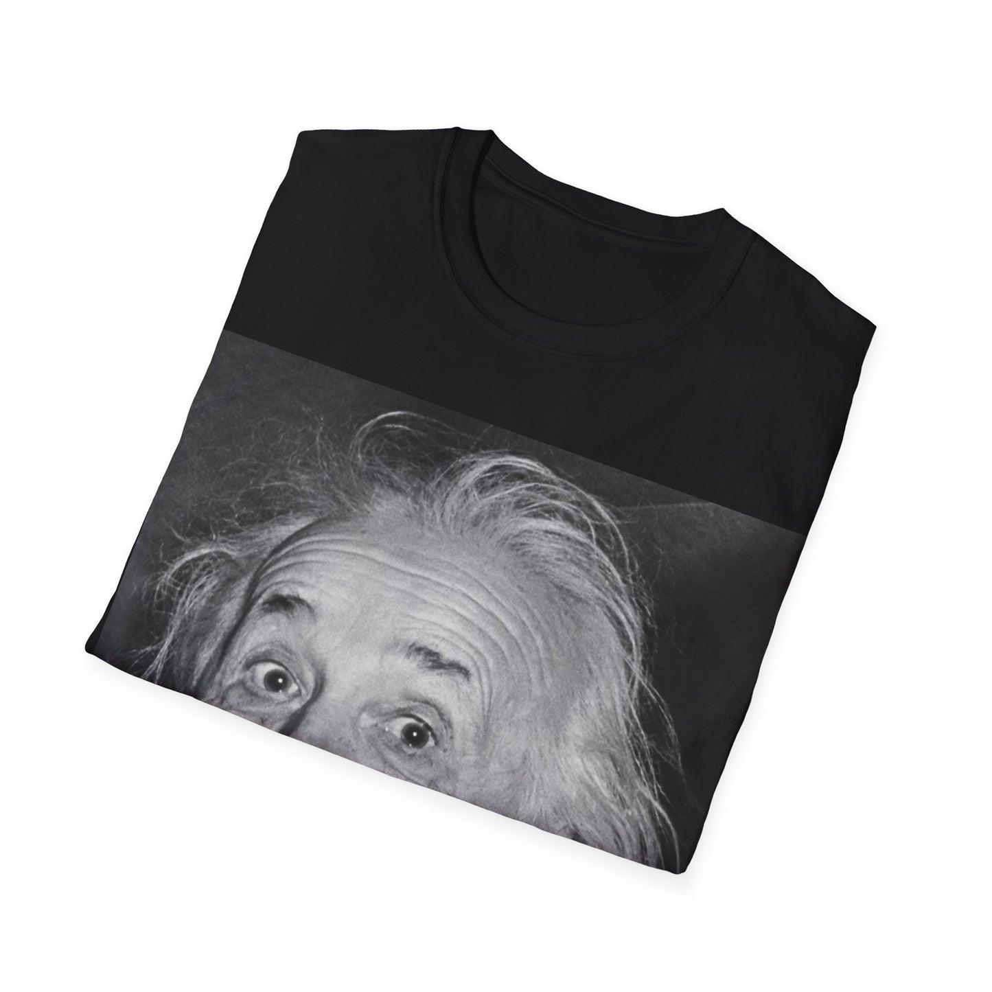 Einstein Tongue Out Iconic Unisex Softstyle T-Shirt