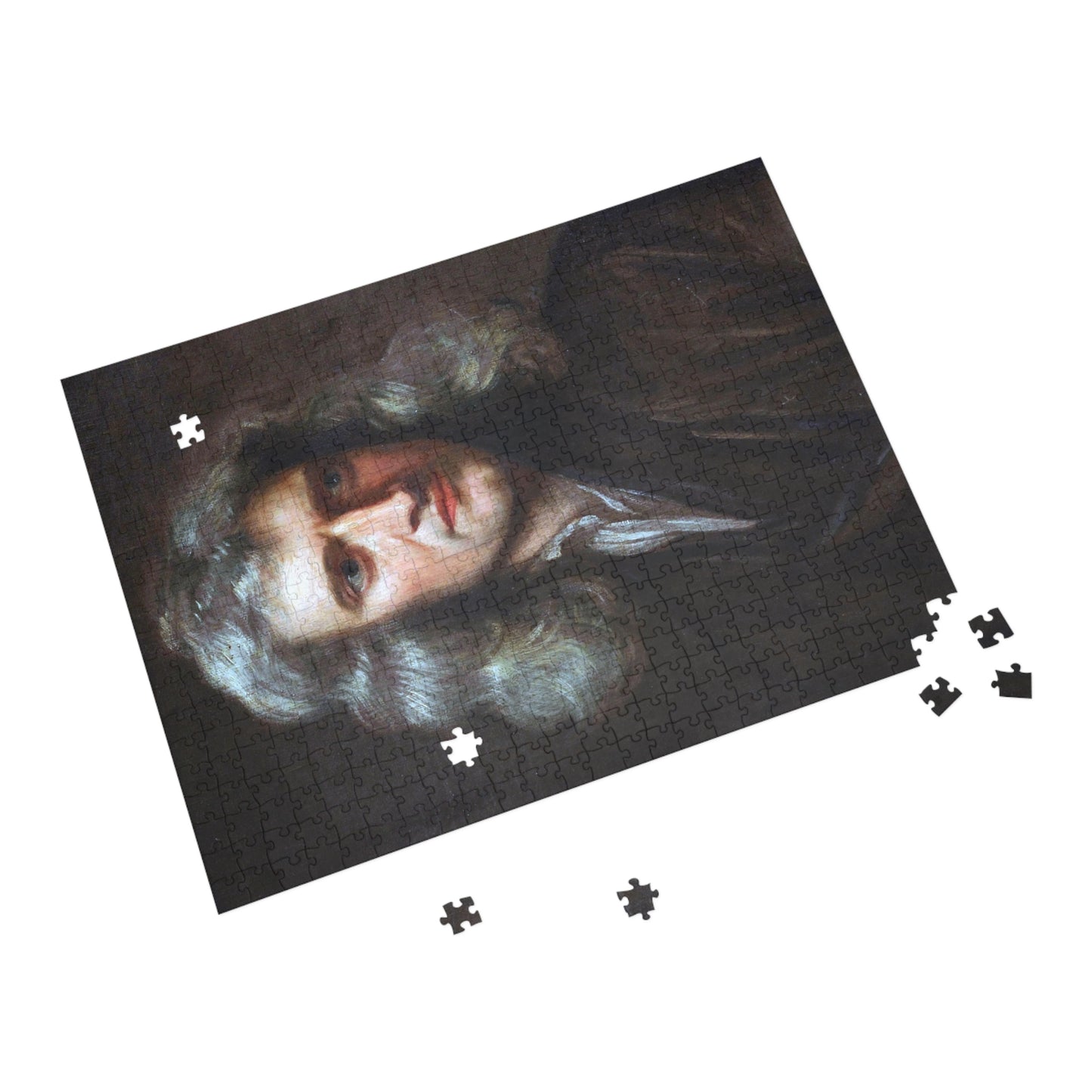 Isaac Newton Portrait Jigsaw Puzzle (500 or 1000pc)