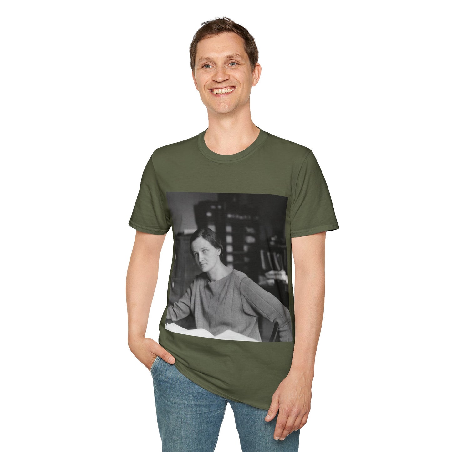 Cecilia Payne Portrait Softstyle Unisex T-Shirt