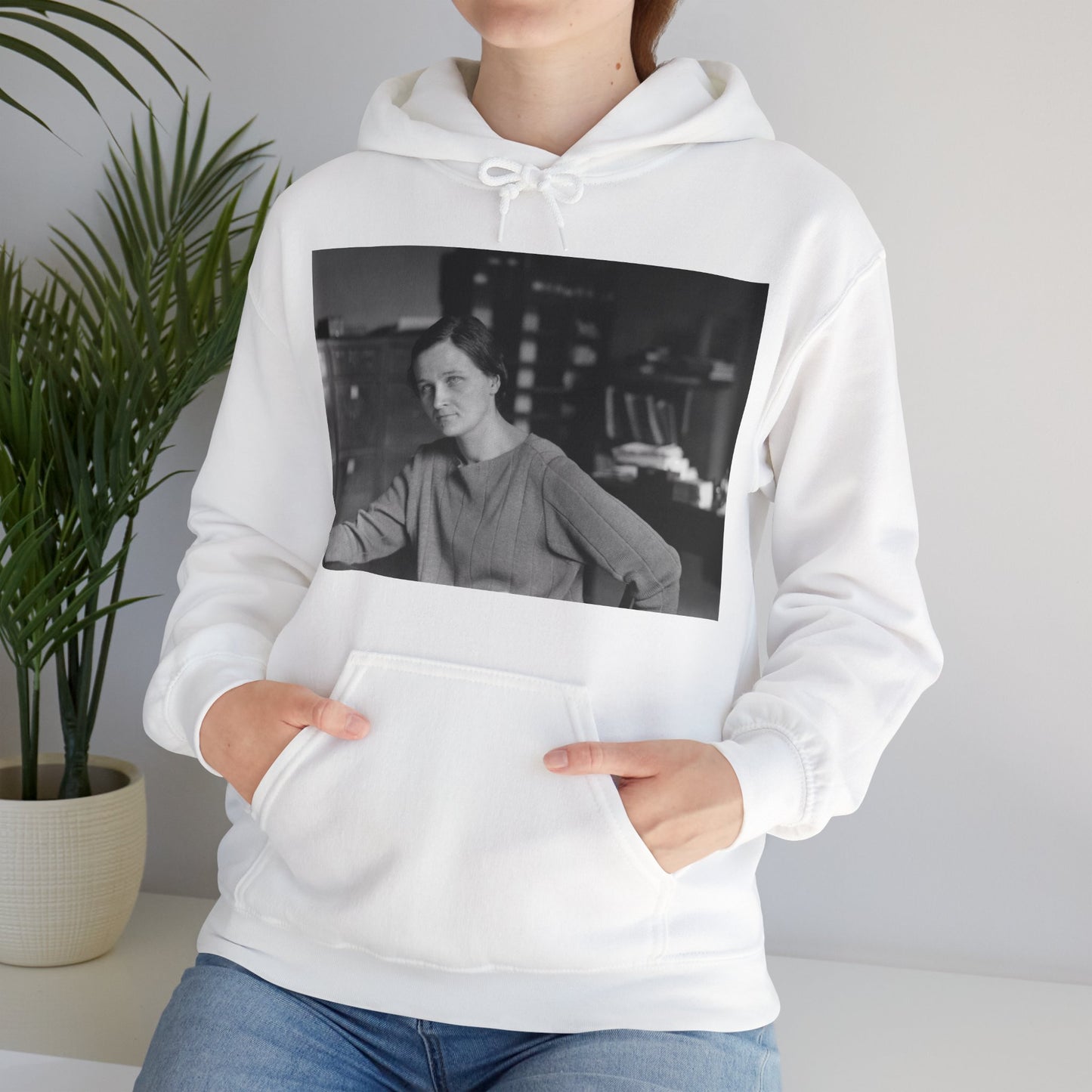 Cecilia Payne Portrait Heavy Blend Unisex Hoodie