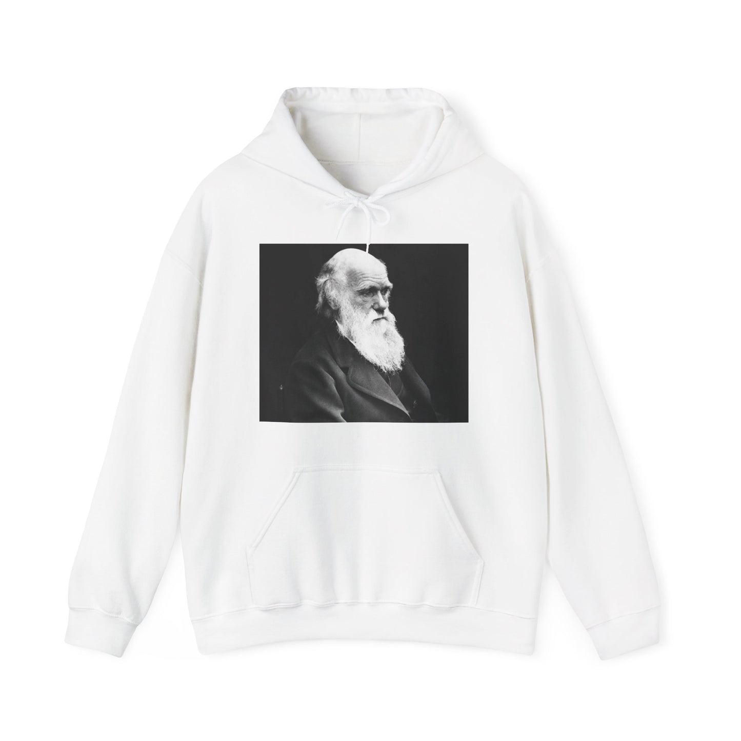 Charles Darwin Portrait Unisex Heavy Blend Hoodie