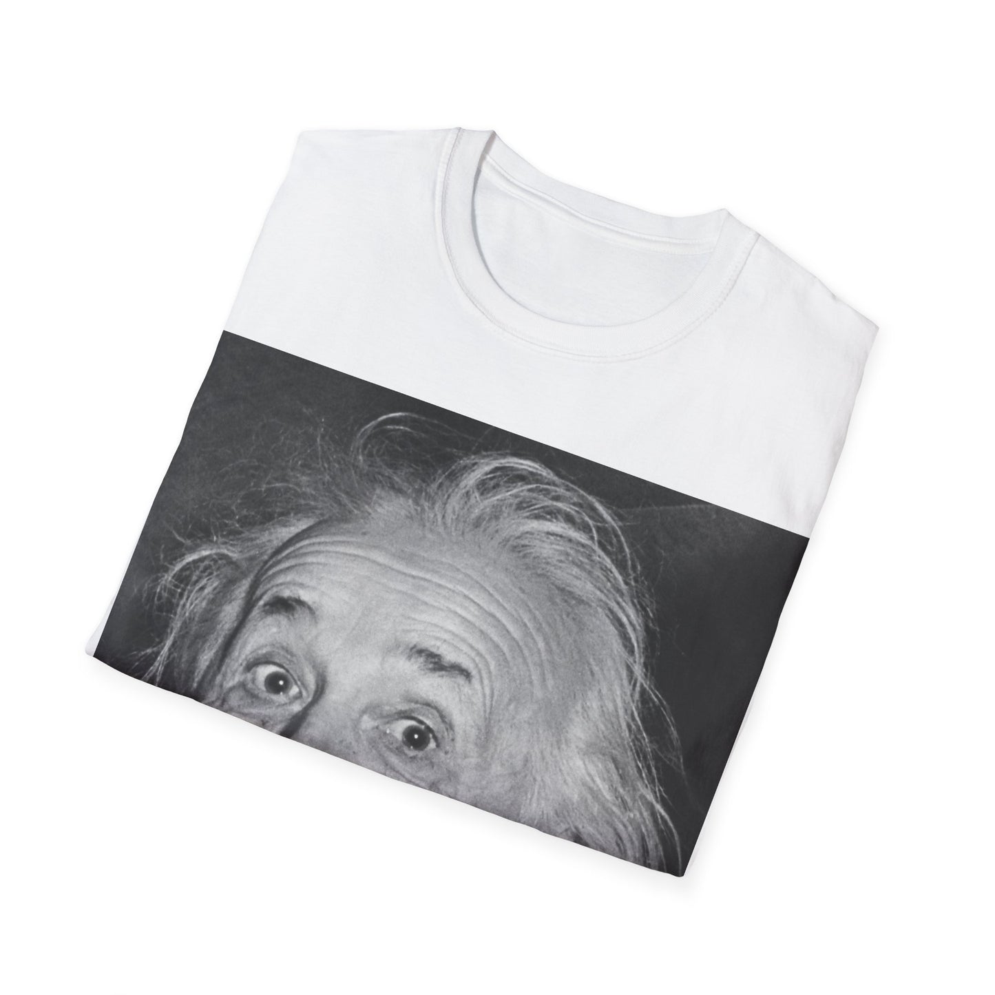 Einstein Tongue Out Iconic Unisex Softstyle T-Shirt